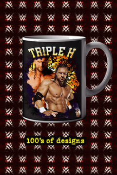Triple H 11oz Mug | Pro Wrestling Merchandise | Wrestling Legend Design - Shopify & Etsy SEO Keywords Triple H | Pro Wrestling | Collector's Item