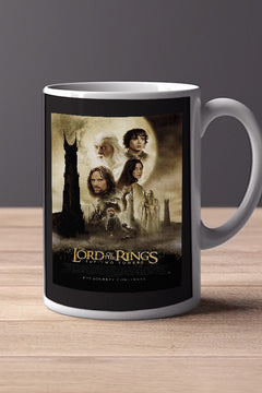 LOTR The Two Towers 11oz Mug | Film Memorabilia | LOTR The Two Towers Design | Frodo Baggins Mug