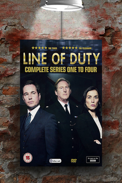 Line of Duty Martin Compston Premium Gloss Poster | TV Show Line of Duty Design | Fan Art Print - Etsy Shopify SEO