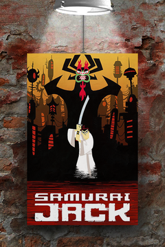 Samurai Jack Poster featuring the Legendary Samurai | Premium Gloss Design | TV Show Art Print