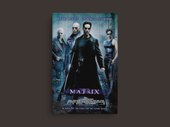 The Matrix Canvas Print featuring Keanu Reeves | Film Memorabilia | Neo Design