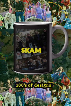 Skam 11oz Mug featuring Actor Name | TV Show Gift | Skam Design Mug | Trendy TV Show Merchandise