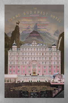 The Grand Budapest Hotel Ralph Fiennes Poster Print | Movie Wall Art Decor | Film Memorabilia Design