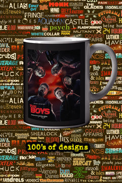 The Boys 11oz Mug | TV Show Merchandise | The Boys Design | Homelander poster