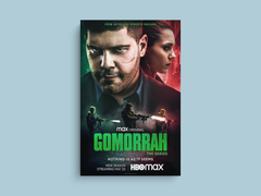 Gomorrah Canvas Print | TV Show Design featuring Marco D'Amore | Italian Mafia Crime Drama Artistry