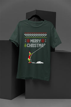 UGLY Grinch Merry Christmas | Whimsical Holiday Cheer | Festive 70s Nost