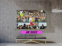 Wrestlemania 40 Premium Gloss Poster | Jey Uso Defeats Jimmy Wrestlemania 40 | Collector's Item | Wall Art Décor | Wrestling Fans Gift | Limited Edition Merch