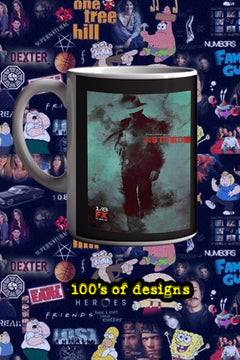 Justified 11oz Mug | TV Show | Timothy Olyphant | Justified Design