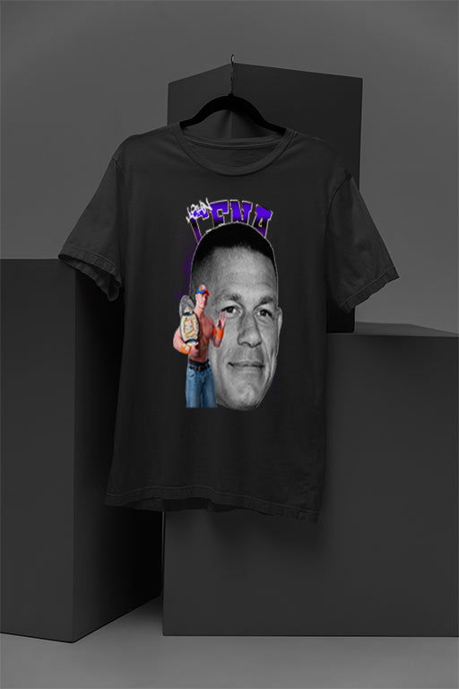 John Cena WWE Vintage Champion T-Shirt | SmackDown Legend Attitude Era Tee