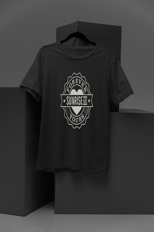 Sunrise Avenue Forever Yours | Vintage Rock Band Tee | 2000s Music Memorabilia | Graphic Print Shirt | Retro Sunset Design | Eurovision Era Inspired | Trendy Music Merch | Limited Edition Shirt | Fan Favorite Collectible