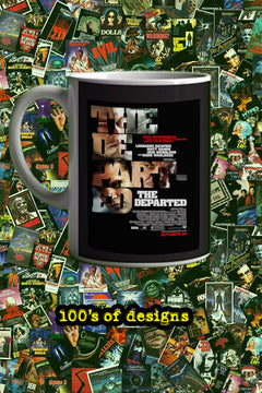 The Departed 11oz Mug Leonardo DiCaprio Matt Damon | Film Memorabilia The Departed Design