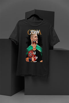 John Cena WWE Retro Champion T-Shirt | Attitude Era Legend Tee | Wrestling Superstar Fan Apparel