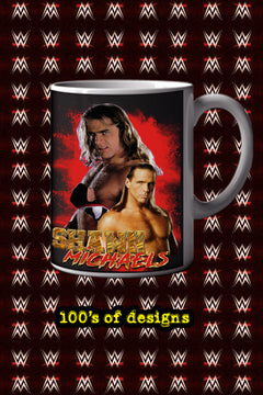 Shawn Michaels 11oz Mug | Pro Wrestling Legend Design