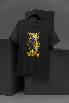 Trunks | Anime Tee | Dragon Ball Z Shirt | Saiyan Warrior Top | Hip Hop Streetwear