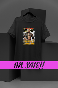 The Rock | WWE Attitude Era Champion | Dwayne Johnson T-Shirt | Wrestling Legend Tee | Icon