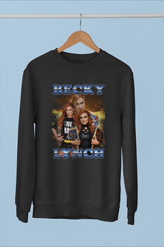 BECKY LYNCH WWE Sweatshirt | The Man Era | Wrestling Superstar Apparel