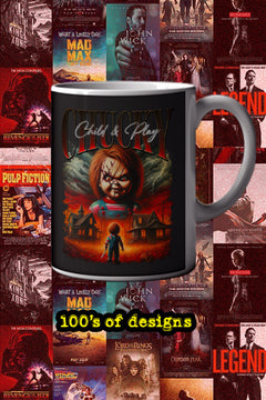 Halloween Chucky 11oz Mug | Horror Film Chucky Design | Scary Movie Fan Gift