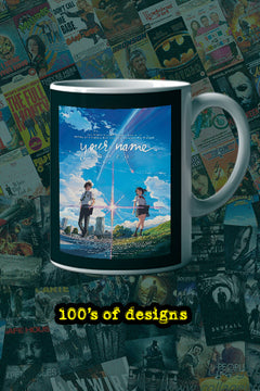 Your Name 11oz Mug - Lead Actor Name | Film Memorabilia Design | Collectible Movie Poster Merch