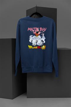 Majin Buu Dragon Ball Z Sweatshirt | Anime Lover Apparel | Vintage Anime Character Gear