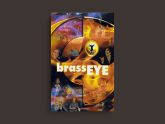 Brass Eye Canvas Print | Bold Design Featuring Chris Morris