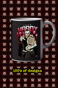 JEFF HARDY 11oz Mug | WWE Superstar | Jeff Hardy Fan Art Mug | Wrestling Gift