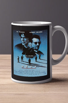 Heat 11oz Mug | Film Memorabilia | Heat Design | Al Pacino Mug Merchandise