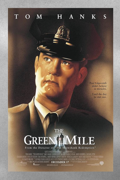 The Green Mile Tom Hanks | Classic Film Poster | Gloss Movie Print