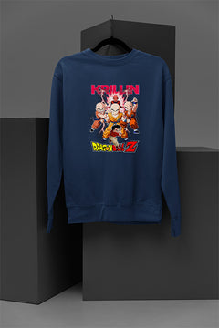 Krillin | Dragon Ball Z Sweatshirt | Anime Fan Gift | Super Saiyan | DBZ Sweater |