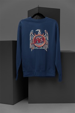 Slayer | Vintage Metal Band Sweatshirt | Thrash Metal | Hell Awaits | Reign in Blood | 80s Metal | Rock Concert Wear | Metalhead Fashion | Retro Metal Apparel