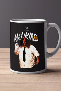 MANKIND 11oz Mug | WWE Mick Foley MANKIND Design | Wrestling Fan Collector Item