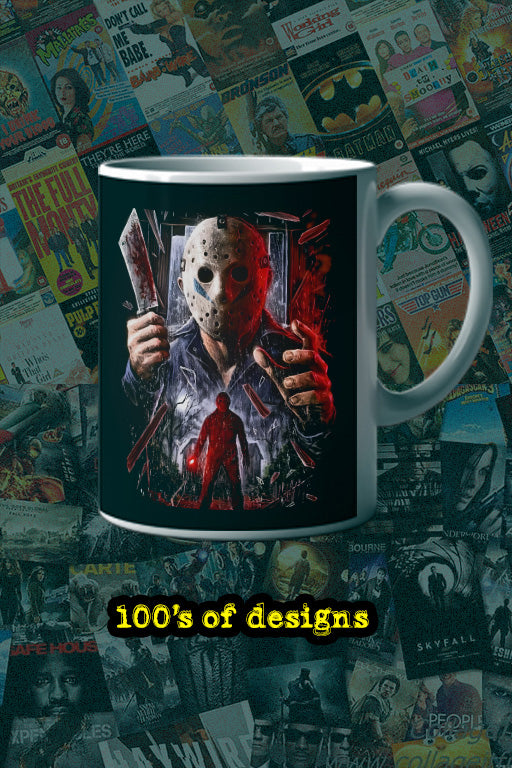 Halloween Michael Myers 11oz Mug | Horror Film | Movie Poster Design | Scary Halloween Decor | Creepy Mug Gift