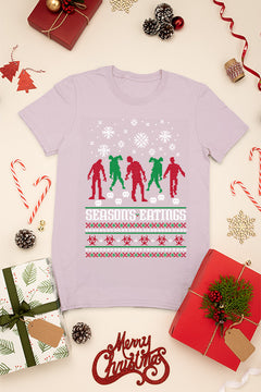 KIDS UGLY "Zombies Seasons Eating" | Kids Christmas Ugly Design | Zombies Seasons