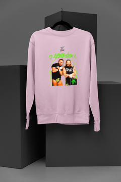 DX Triple Threat Champion Sweatshirt | Attitude Era Vintage WWE Apparel | D-Generation X Icon Hood