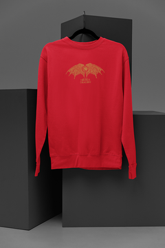 House of The Dragon Gold Dragon Wings Sweatshirt | Game of Thrones Inspired Pullover | Dragon Emblem Jumper | Fantasy TV Show Clothing