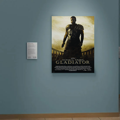 Gladiator Canvas Print | Film Design | Russell Crowe Artistic Decor