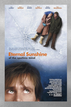 Eternal Sunshine of the Spotless Mind Poster | Jim Carrey Kate Winslet Film Design