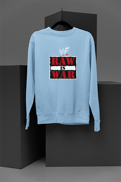 Raw is War WWE EVENT LOGO Sweatshirt | Attitude Era Apparel | Vintage Wrestling Wear | WWE Merchandise | Retro Wrestling Fan Gear