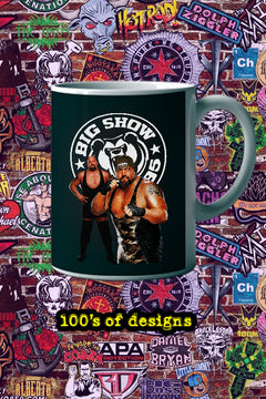 BIG SHOW 11oz Mug | WWE Collection | Heavyweight Design |  Wrestler Merchandise | Home Office Decor | Gift for Wrestling Fans