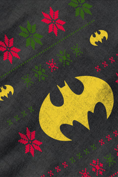 KIDS UGLY: Batman's Retro Gotham Christmas | Kids Christmas Ugly Sweater | Vintage