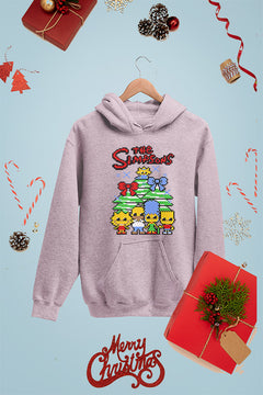 KIDS UGLY: The Simpsons Retro Christmas | Vintage Cartoon Hoodie | Kids Ugly Swe