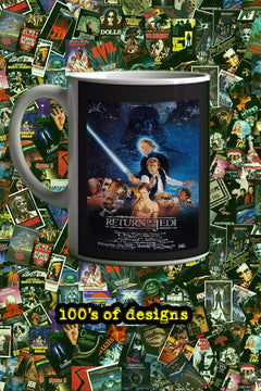 Star Wars The Return Of The Jedi 11oz Mug Luke Skywalker | Film Memorabilia Jedi Design