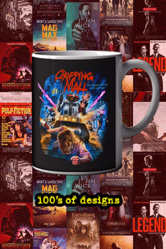 Halloween | Chopping Mall | 11oz Mug - Horror Film Merchandise | Movie Poster Design