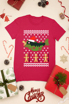 KIDS UGLY Festive Fishy Feast Christmas Fish | Kids Christmas Ugly Design | Ginger