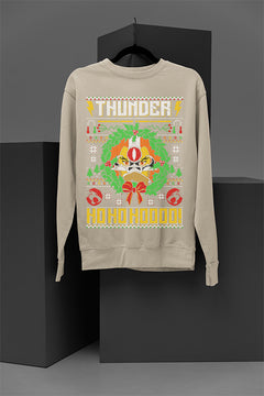 UGLY Thundercats Christmas Sweatshirt | Retro 80s Design | Santa's Favorite Thundercats Fan