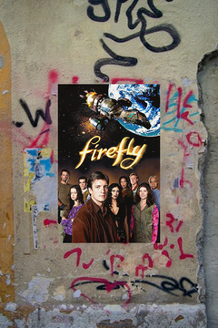 Firefly | Nathan Fillion | Jewel Staite | Premium Gloss Poster | TV Show Firefly Design