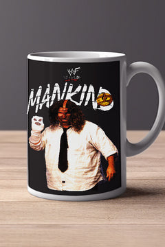 MANKIND 11oz Mug | Pro Wrestling Chaos | Hardcore Legend Finn Balor | Unique Gift Idea