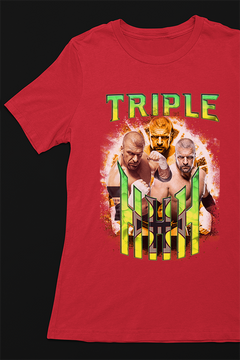 Triple H WWE Attitude Era Icon | The Game Cerebral Assassin Shirt | WWE Wrestling Legend Tee