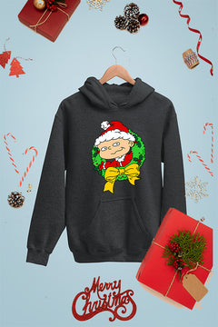 KIDS UGLY: Rugrats Phil Vintage Christmas Hoodie | 90s Cartoon Graphic |