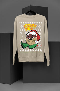 UGLY Taz Tasmanian Devil Christmas Sweatshirt | Looney Tunes | Vintage