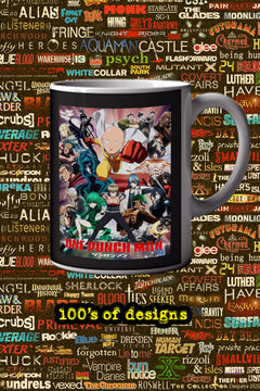 One Punch Man 11oz Mug | Saitama TV Show Poster Design